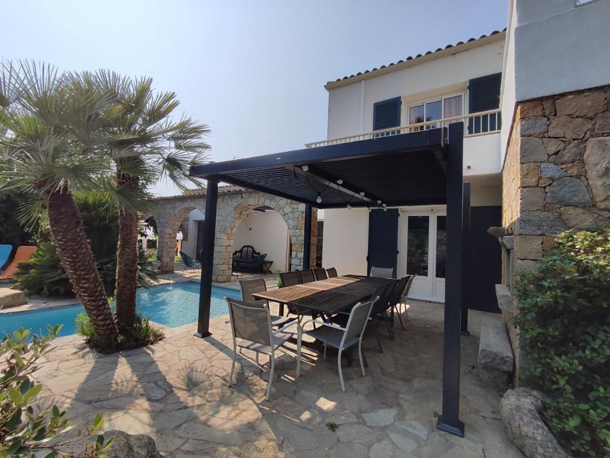 Villa A Casa Di Ficu A 14Kms D'Ajaccio Et Des Plages Avec Piscine Jacuzzi Petanque Sans Vis A Vis Peri Kültér fotó