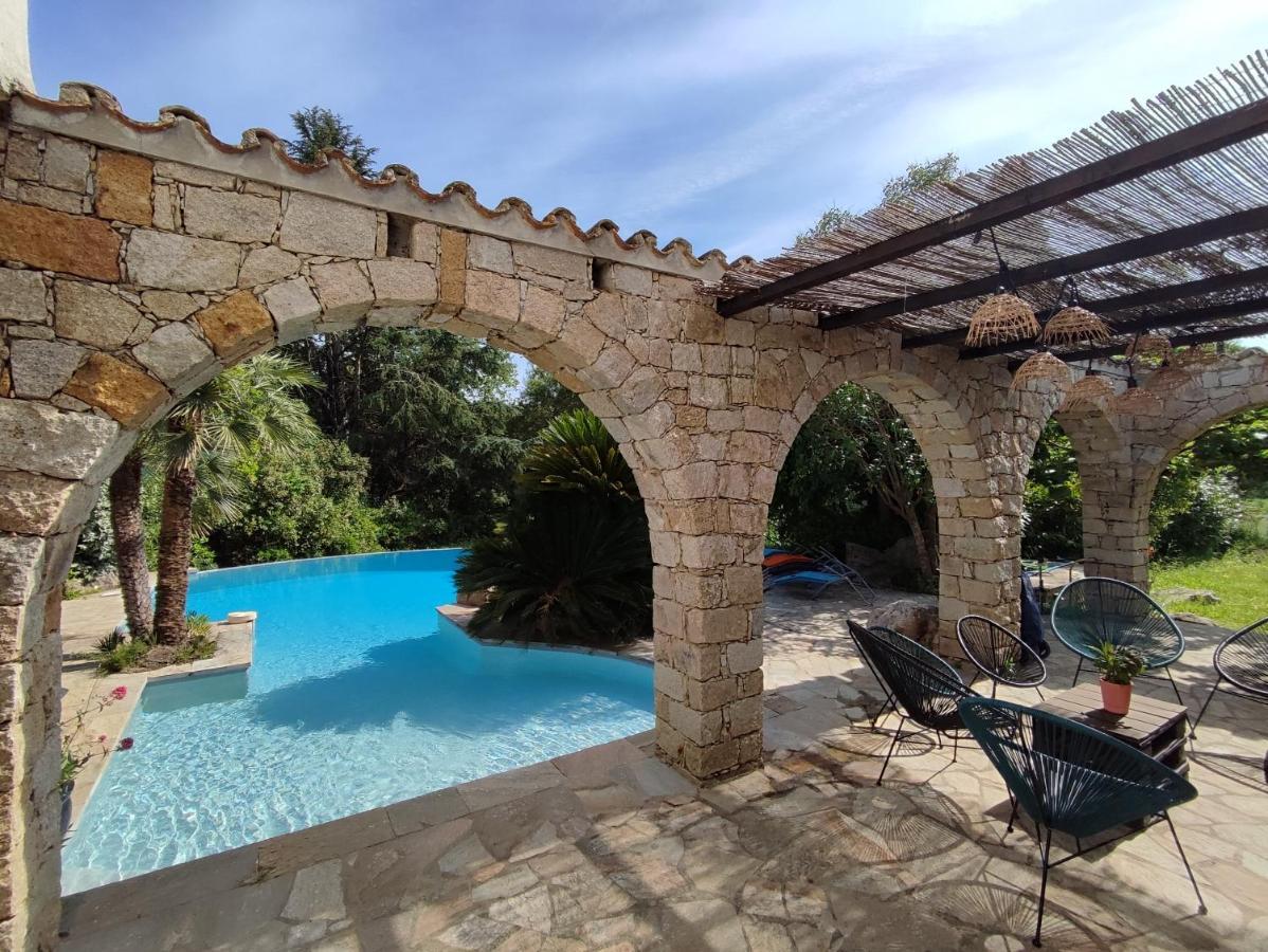 Villa A Casa Di Ficu A 14Kms D'Ajaccio Et Des Plages Avec Piscine Jacuzzi Petanque Sans Vis A Vis Peri Kültér fotó